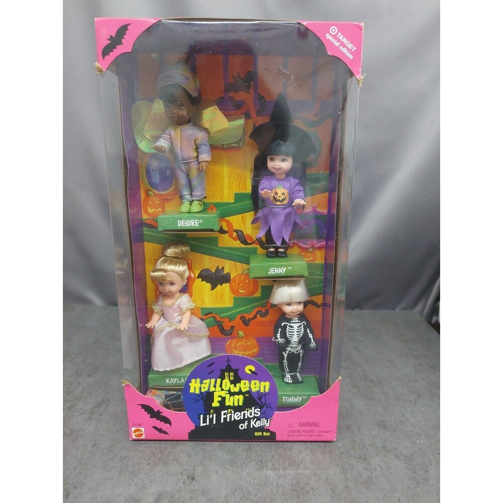 Barbie Lil Friends Of Kelly Halloween Fun Target Ed Orginal Box